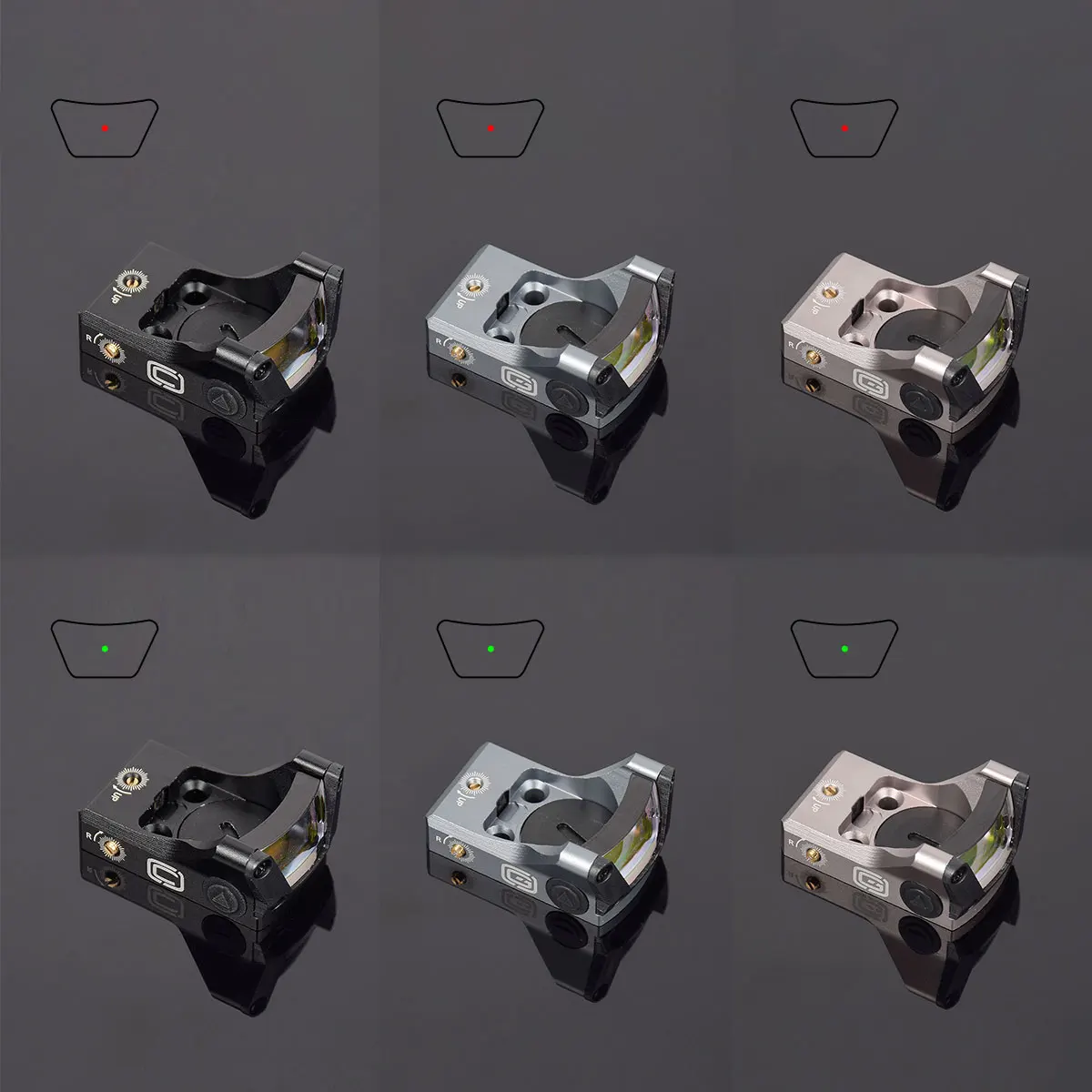 

Тактический Пистолет для страйкбола M1 RMR Red Dot Green Dot Sight Glass 3MOA