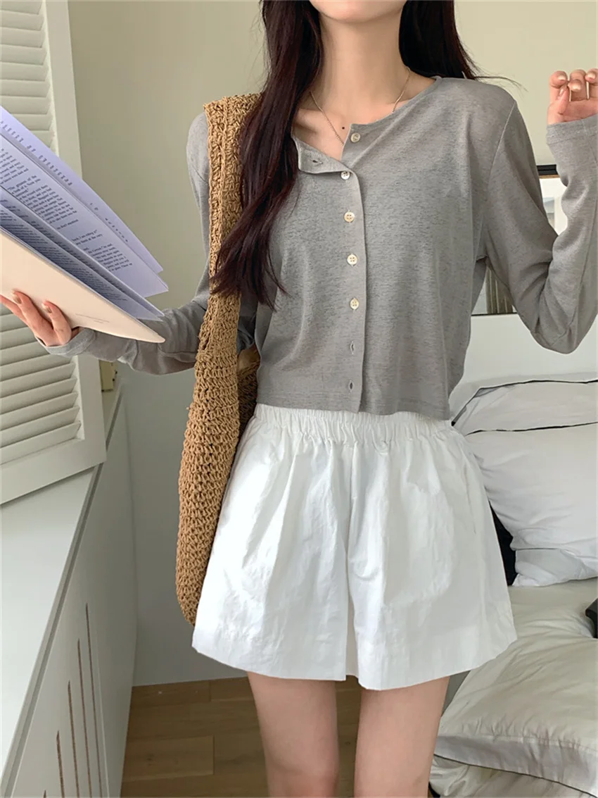 Alien Kitty 2024 Осенняя Женская Тонкая Повседневная рабочая одежда с длинным рукавом