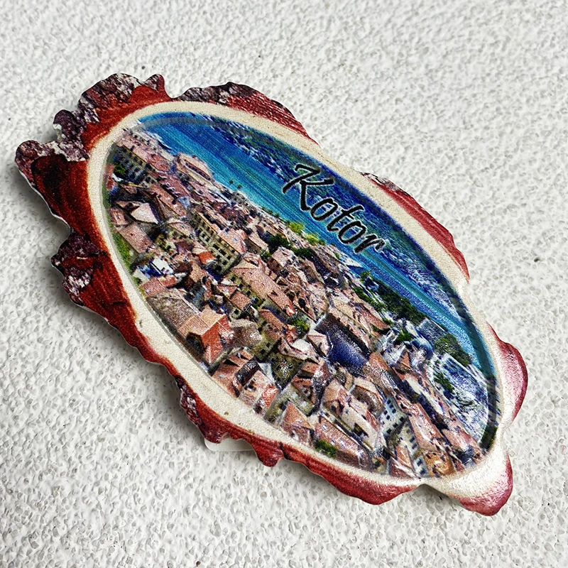 Сувениры Kotor World для культурного туризма украшения кухни и дома 3D магнитные