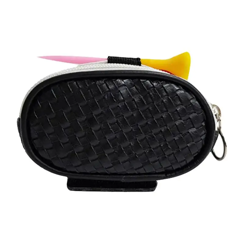 

Полиуретановые поясные сумки для гольфа, маленькая портативная сумочка из полиуретана для хранения мячей для гольфа, мини-мешочек для игры в гольф