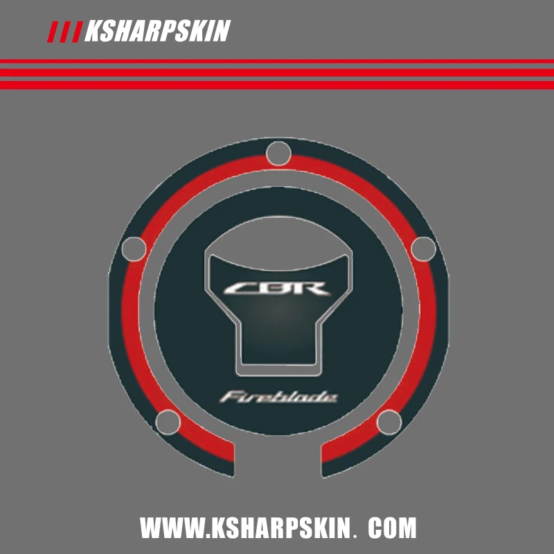 

Motorcycle sticker protection pad scratch-resistant 3D carbon fiber tank gas cap pad filling cover decal for HONDA CBR ALL