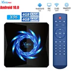 Приставка Смарт-ТВ X96Q MAX, Android 10, H616, четырехъядерный процессор ARM Cortex A53, android Smart TV PK X96 MAX H96 MAX H96 MINI X96