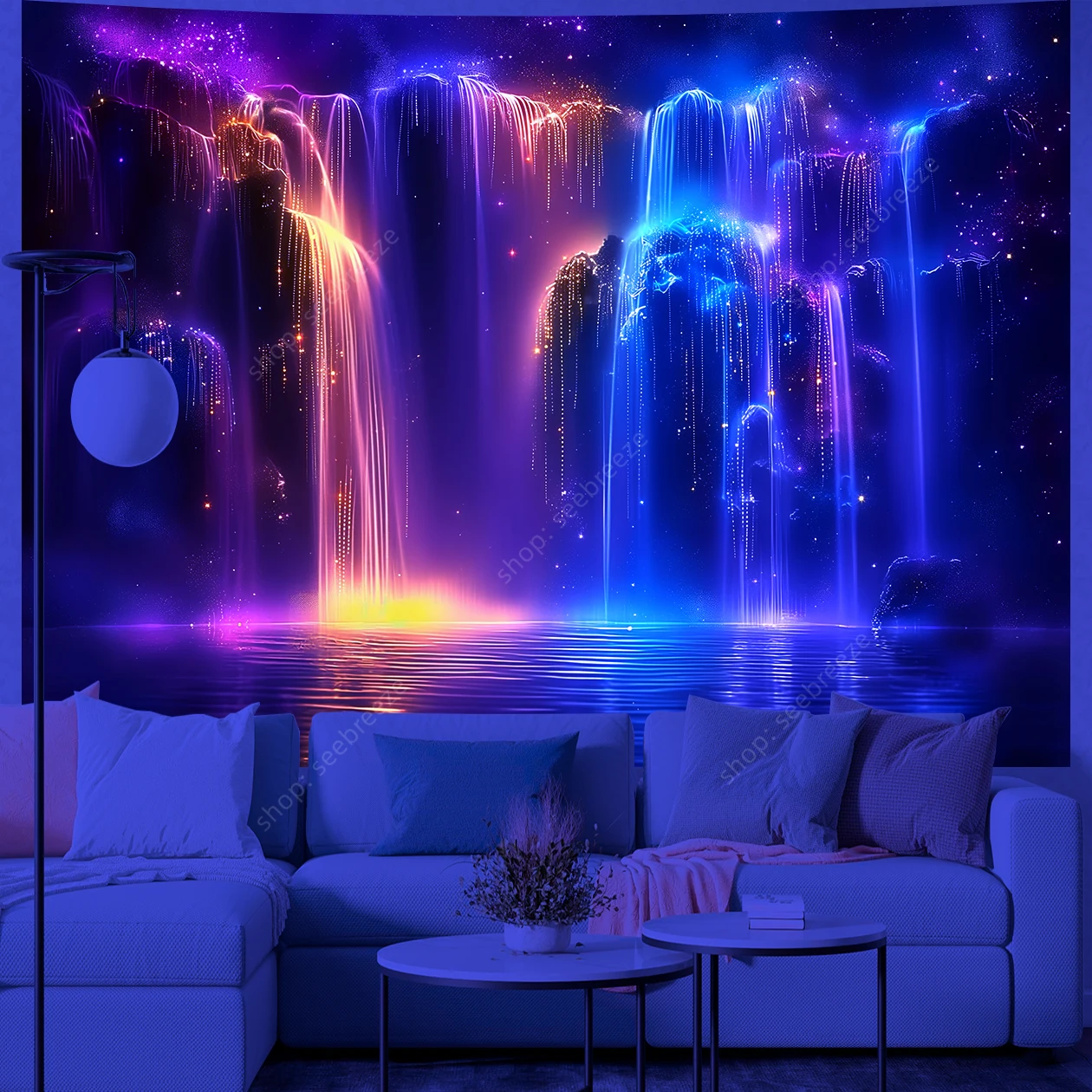 

Полиэстер гобелен "Водопад"