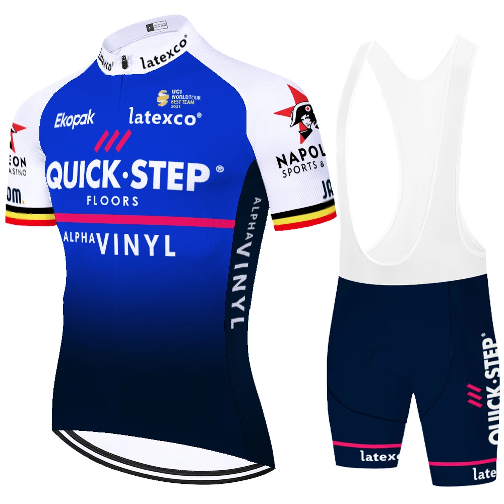 2022 быстрый шаг команда Велоспорт Трикотажные шорты рукава рубашки Майо Униформа