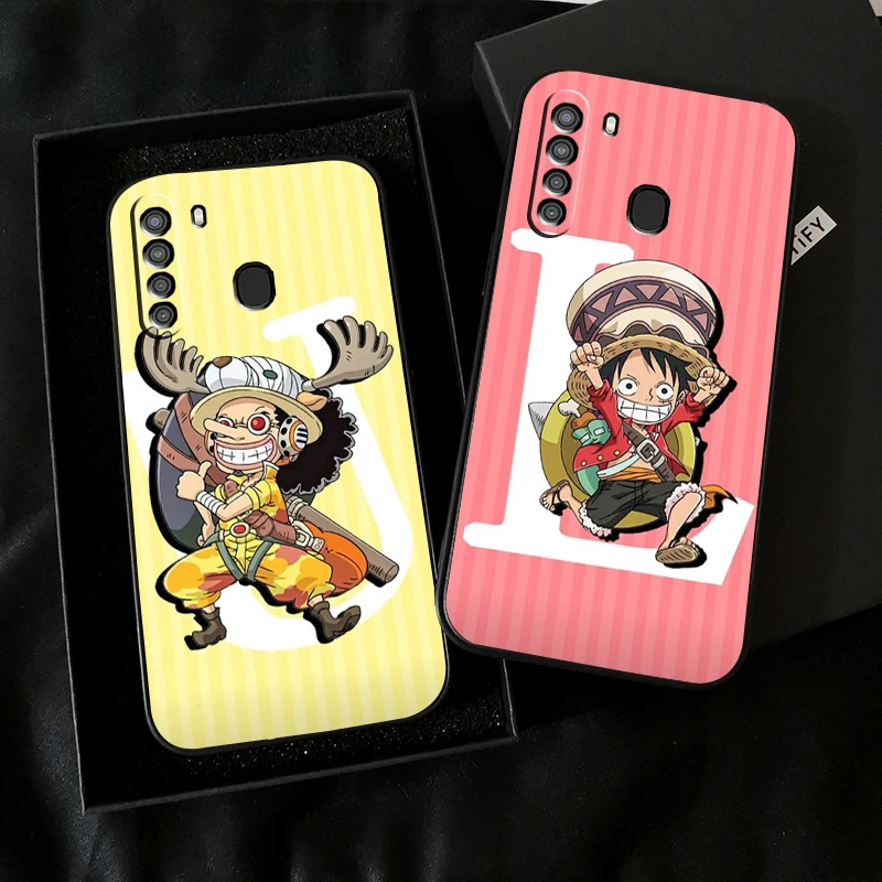 

ONE PIECE Anime Phone Case For Samsung Galaxy S8 S8 PLus S9 S9 Plus S10 S10E S10 Lite 5G Plus Silicone Cover Black Back Funda