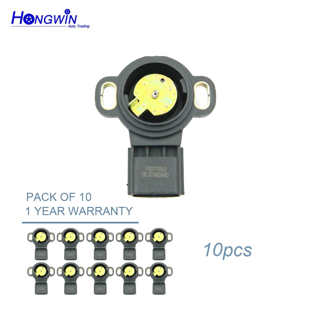 

10 Pcs FS0113SL0 Throttle Position Sensor For Mazda Protege Protege5 626 MX-6 Ford Probe Thunderbird F32Z9B989B 1850553219191