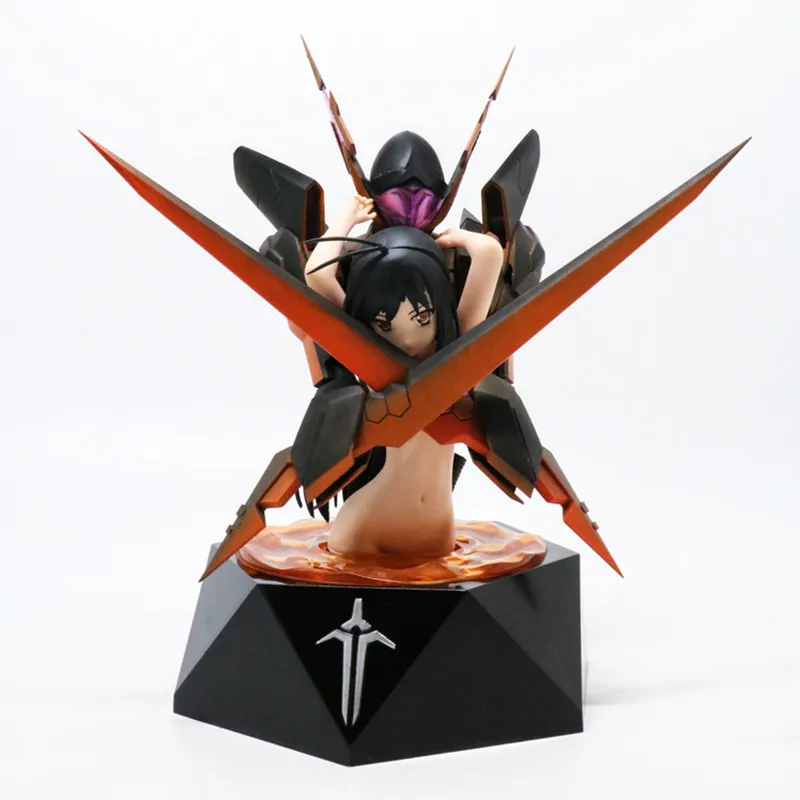 Аниме Accel World Kuroyukihime Death обнимая ПВХ экшн-фигурки японские модели игрушек