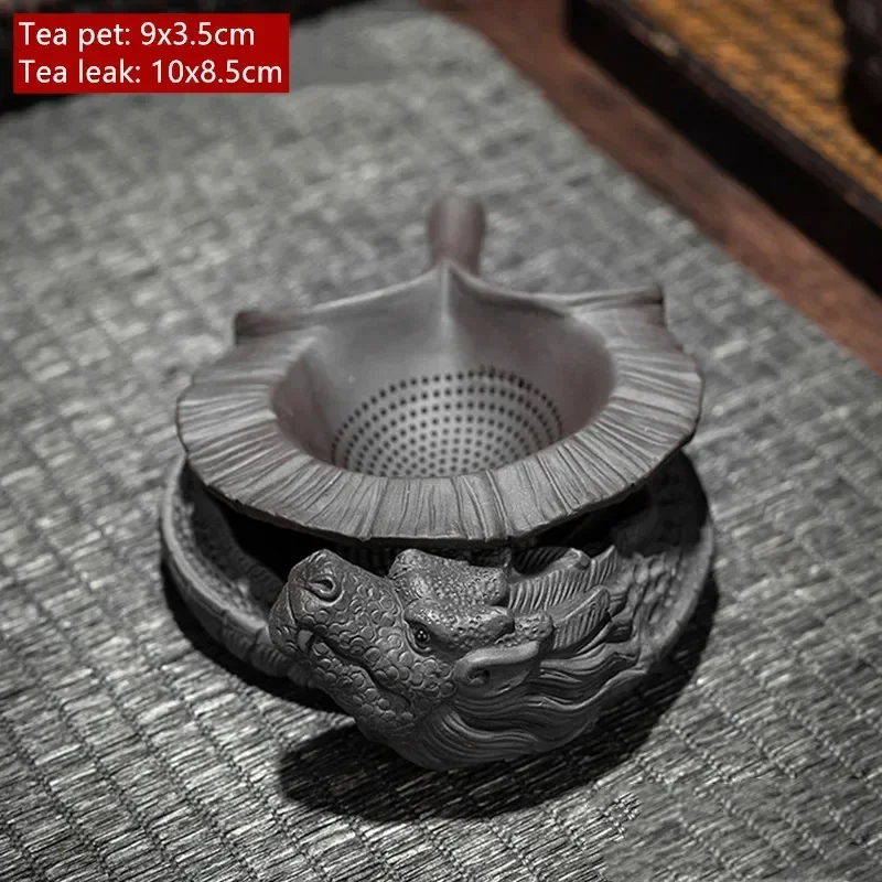 

Фигурки для чаепития из пурпурной глины JINGDE TEA SET