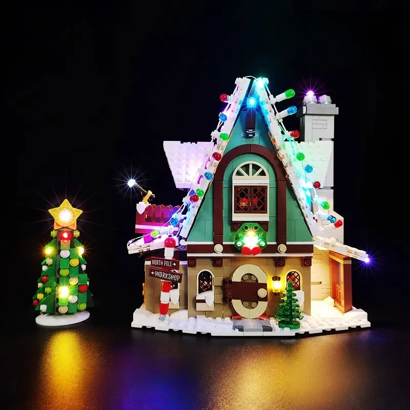 Фото Комплект светодиодного освещения LYBMTWF, совместимый с моделью эльфа-домика Lego 10275 (не включает модели кирпичей) №1
