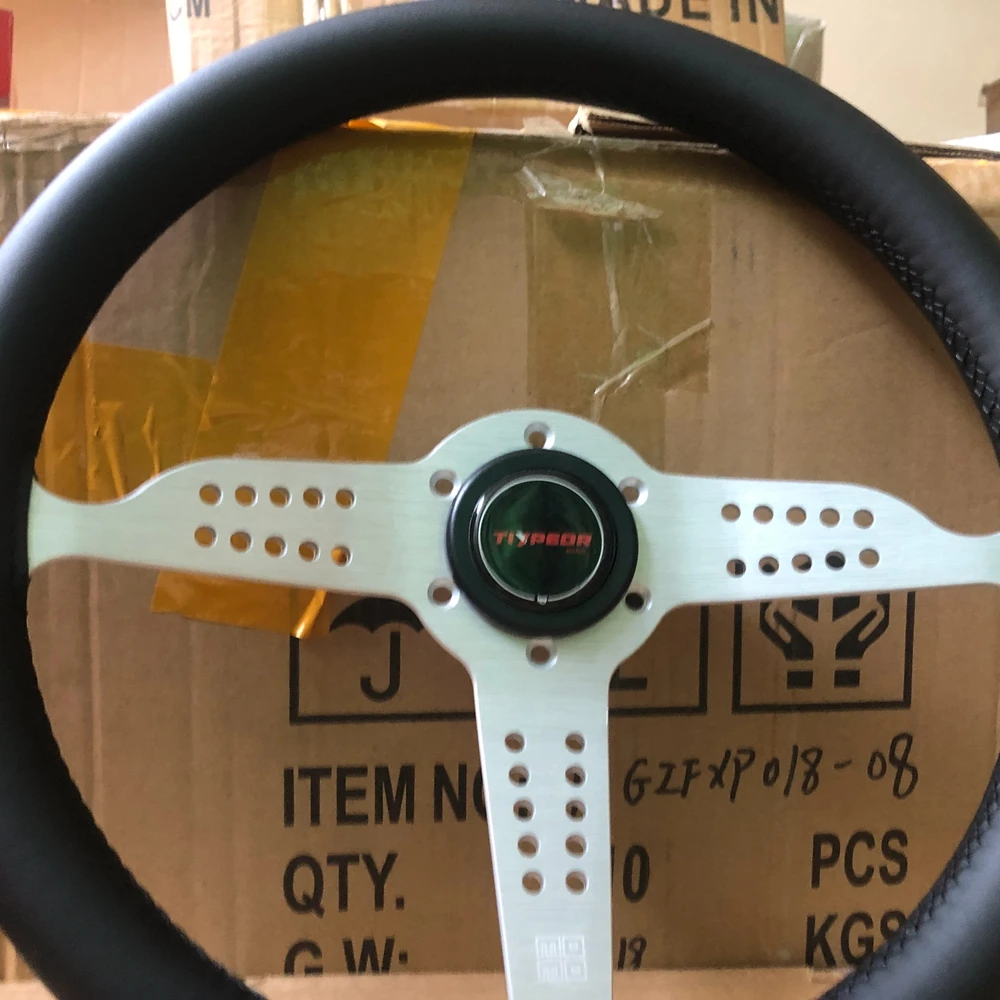 Классическое универсальное гоночное рулевое колесо 14 дюймов для VW HONDA TOYOTA