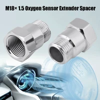 4pcs m18x1 5 o2 oxygen sensor extender 32mm bung extension gasket adapter spacer nickel plated steel