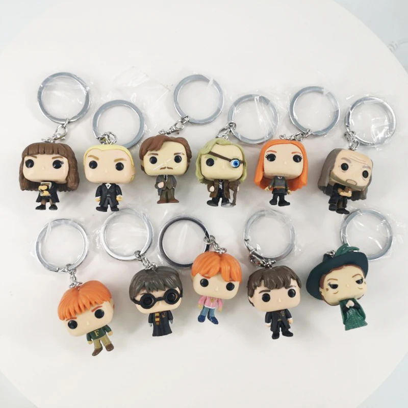 Funko POP брелок игрушка Harried Гермиона Поттеры серия Ginny Ron Hedwig Snape Fawkes Dementor Luna