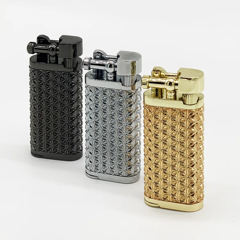 Новинка 2023 надувная зажигалка с бутановым газом типа металлический цинковый