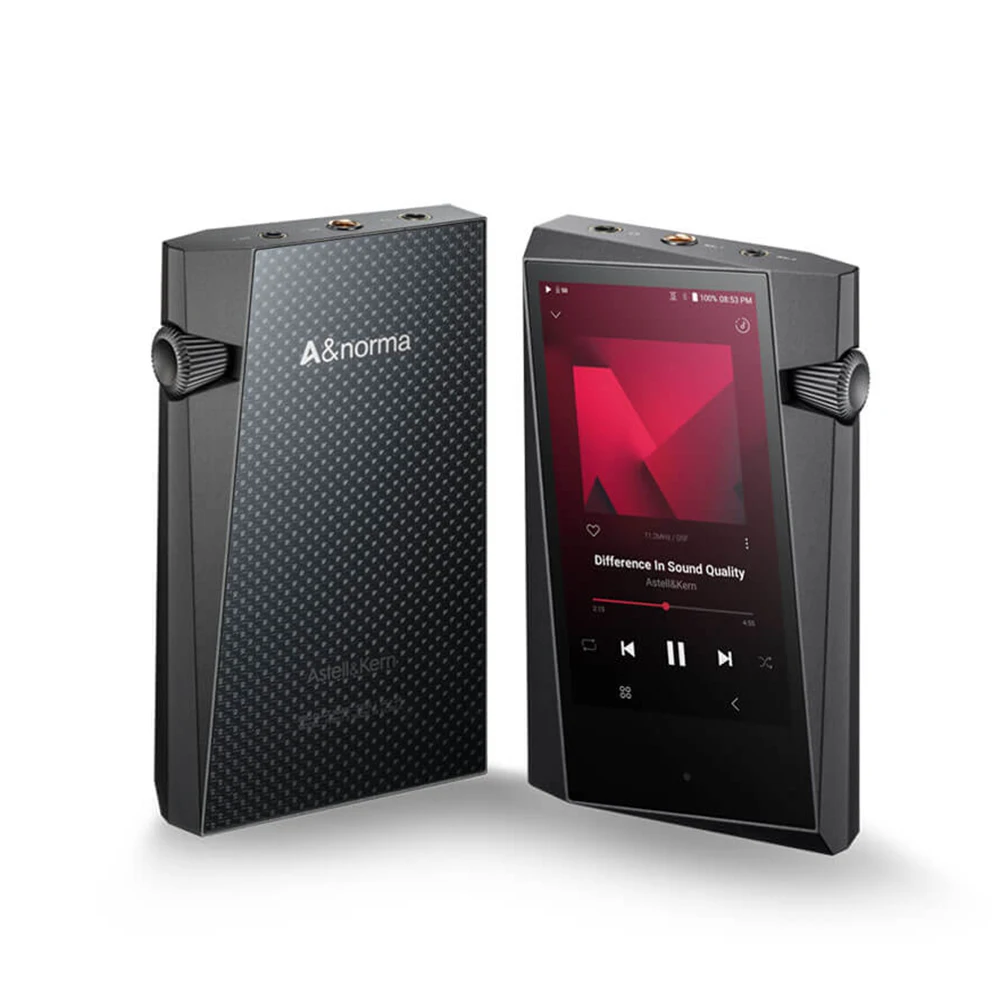 Цифровой аудиоплеер Astell & Kern A & norma SR35, Hi-Fi музыкальные проигрыватели с Bluetooth, Wi-Fi, четырехъядерным процессором, 20 часов воспроизведения, 64 ГБ