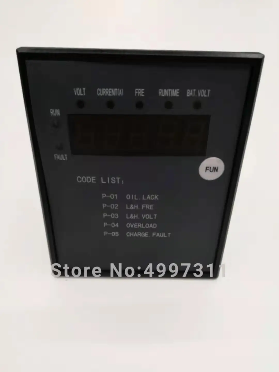 

Kipor 5KW Diesel Generator Accessories Single Phase KDE6700TA Controller Display KI50MBD21