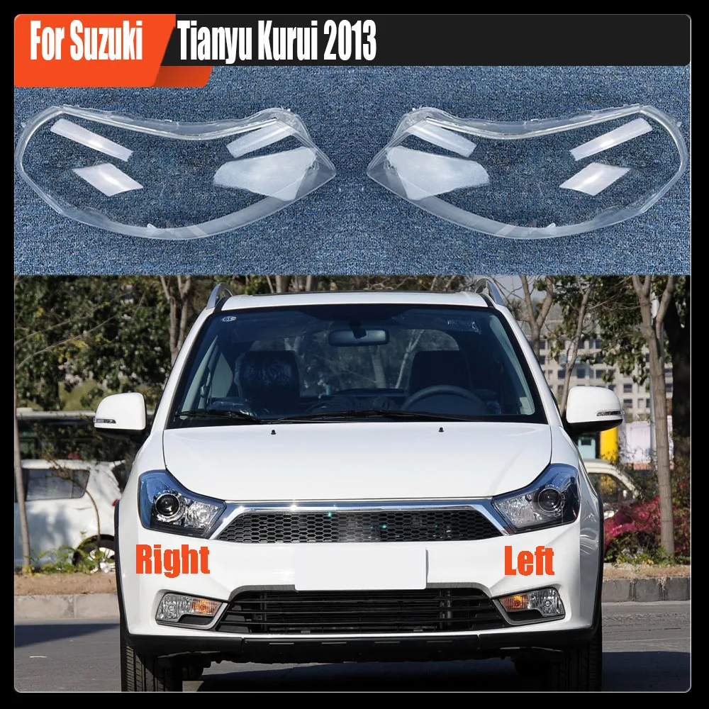 For Suzuki Tianyu Kurui 2013 Car Front Headlight Cover Lampshade Lampcover Head Lamp light Covers glass Shell