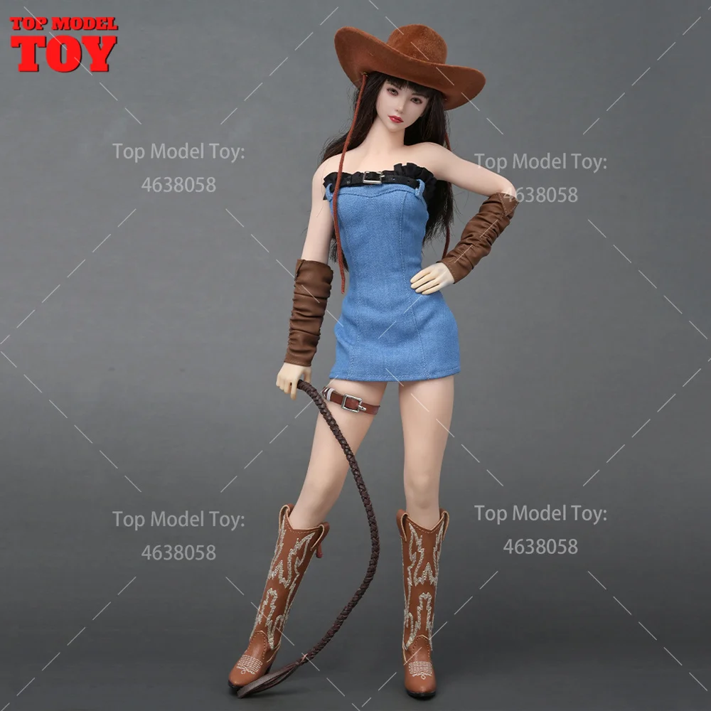 ZYTOYS ZY5058 масштаб 1/6 Западный ковбойский комплект юбка длинные сапоги модель