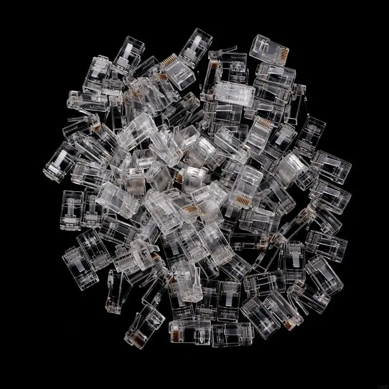 103F Cat6 RJ45 Ends Cable Создание кабеля Ethernet Crimp Connectors UTP Plugc
