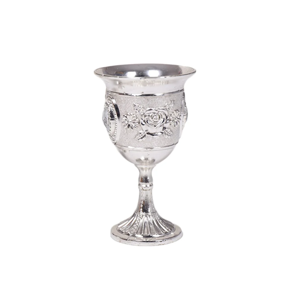 

Goblet Glasses Cup Chalice Vintage Toasting Shot Medieval Champagne Goblets Whiskey Flutes Water Royal Drink Cocktail Cups Metal