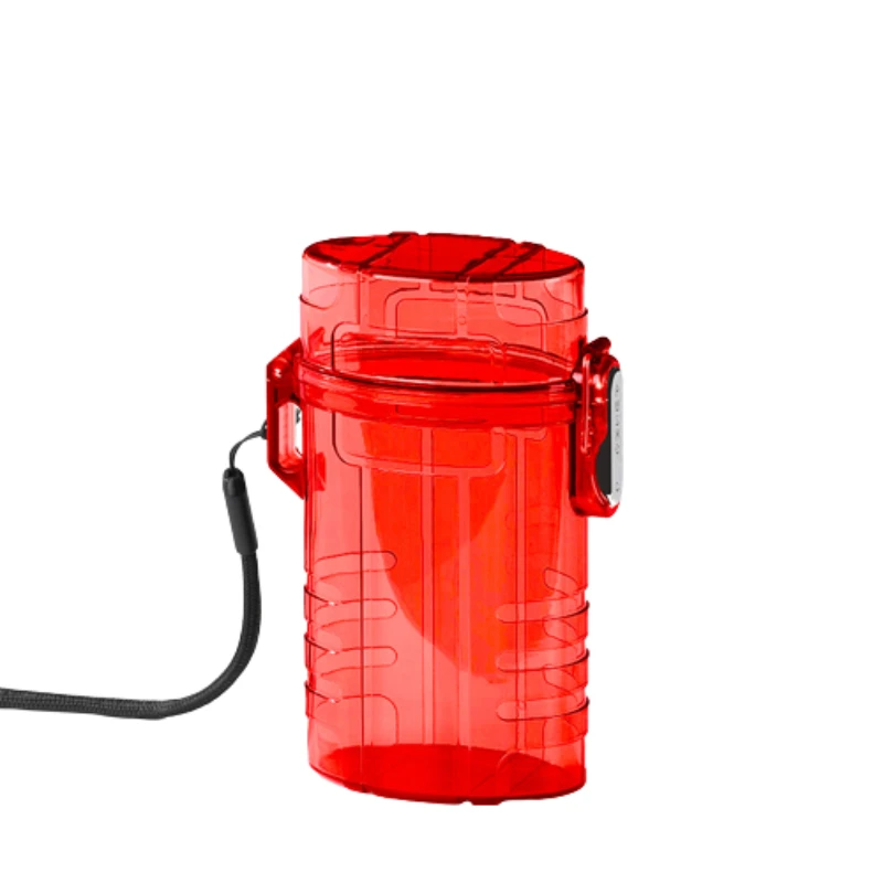 Водонепроницаемый портативный прозрачный портсигар для использования на