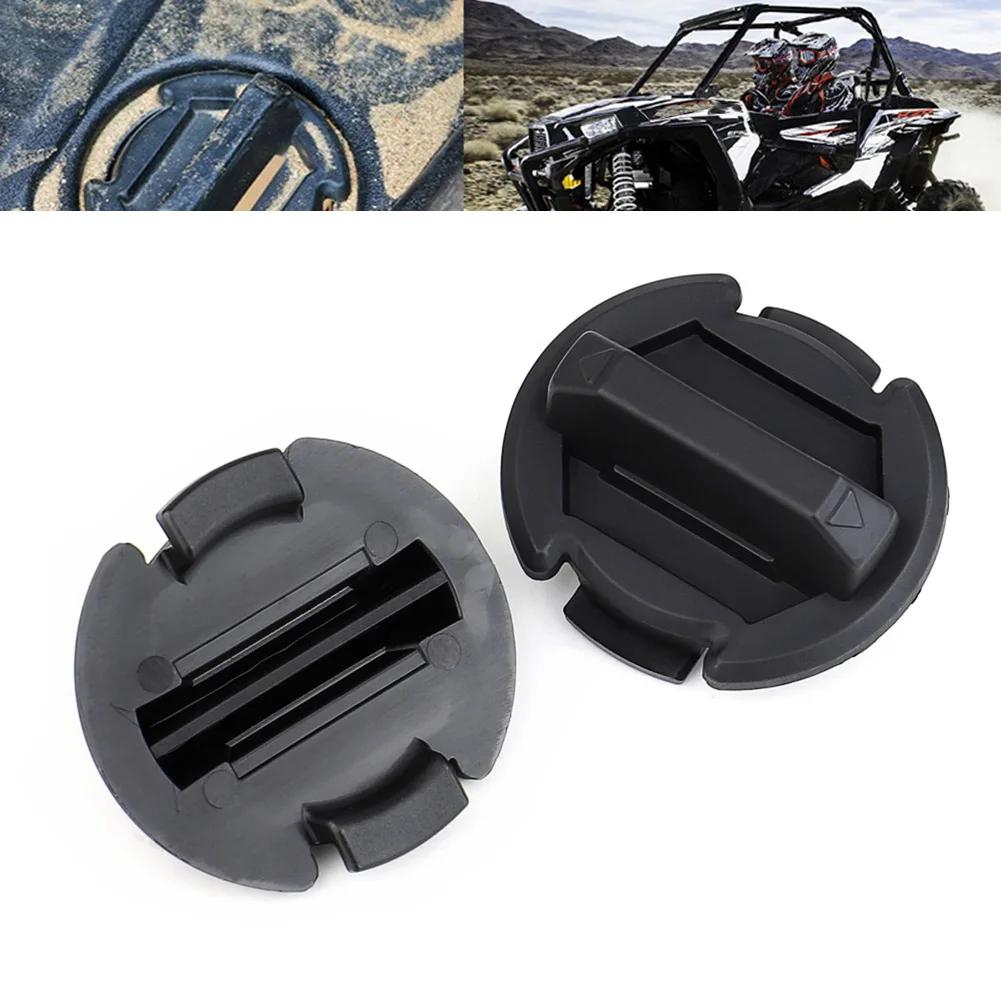 

2X Car Floor Drain Plug ABS For Polaris General RZR 900&RZR 900-S 2015-2017 RZR Turbo 2016-2017 Replacement Accessories