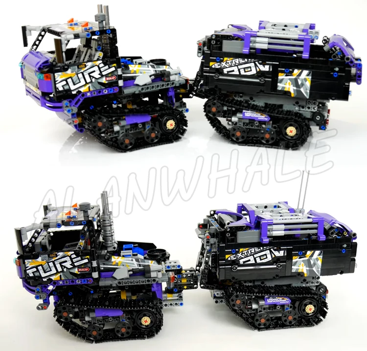 2050 шт. 2в1 технические экстремальные приключения с высоким ходом мобильный