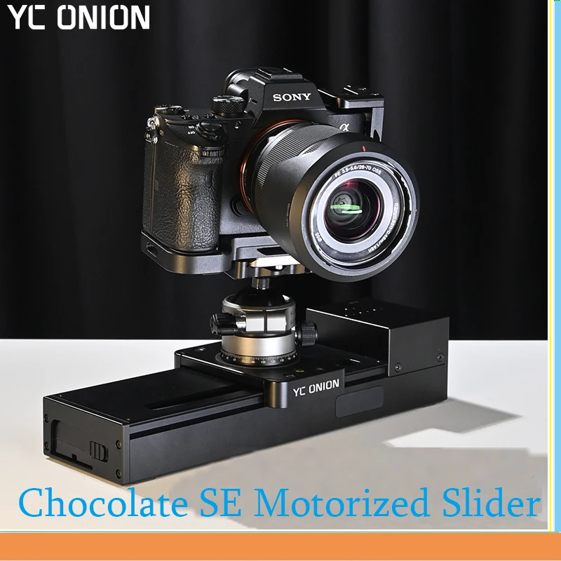 

YC Onion Chocolate SE Integrated Motorized Slider Rail for DSLR Cameras Ball Head APP Control Dolly Time-lapse Shooting Portable