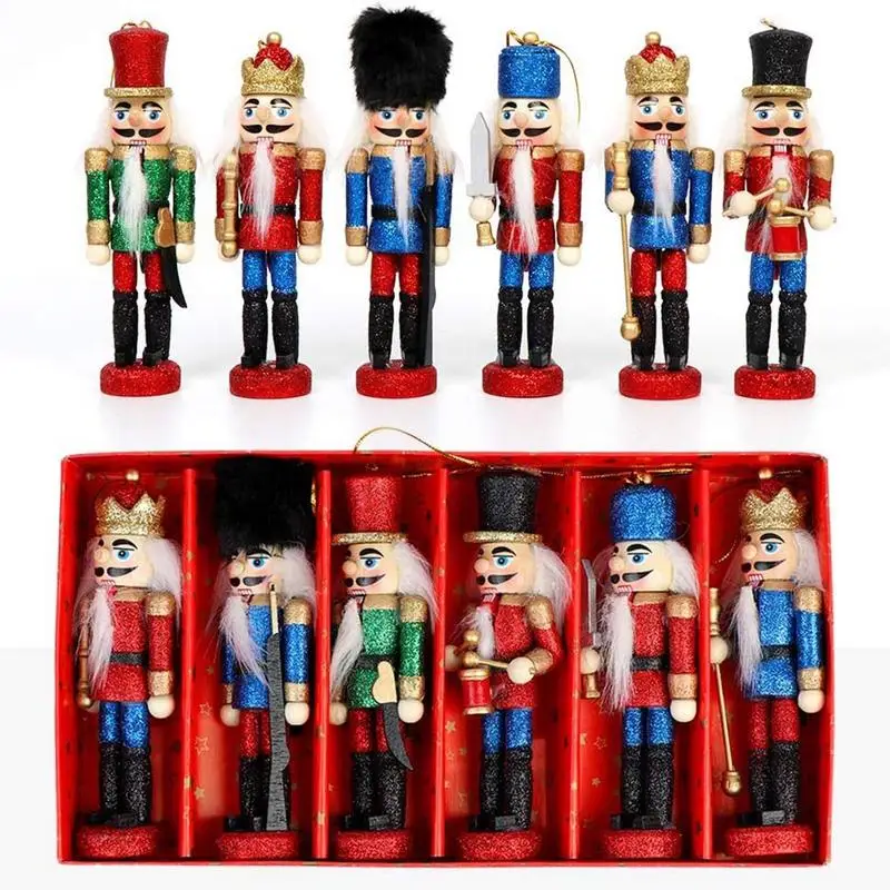 

6 шт./набор, декоративные деревянные гайковерты