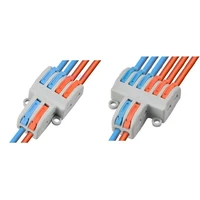 wire connector spl 42 universal compact wiring connection lighting push in conductor terminal block mini fast cable connector
