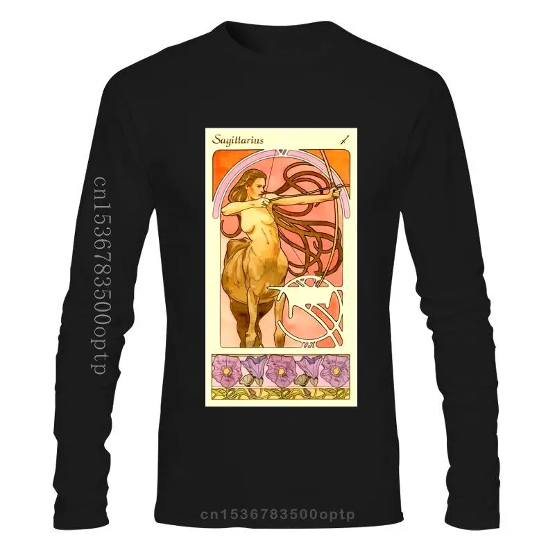 

Новинка, Мужская одежда, Стрелец, астрологическая футболка A8, футболка, окуляр, ведьма, сатана