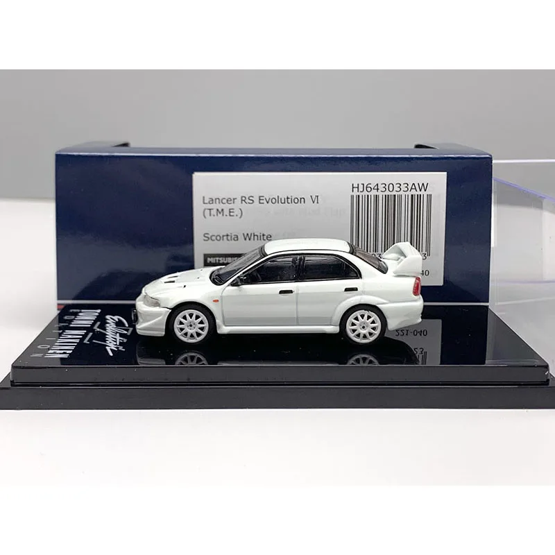 Фото Коллекционная модель автомобиля Hobby Japan Diecast Alloy 1:64 Lancer RS/GRS Evolution VI, классика, сувенир для взрослых, статическая модель для демонстрации №2