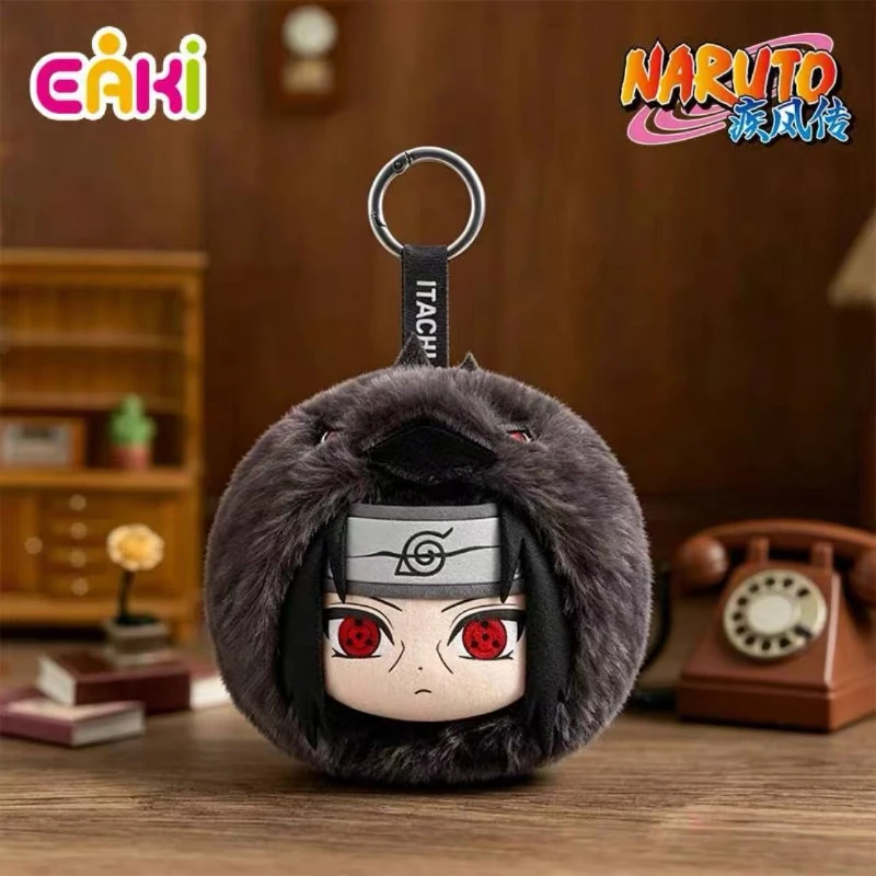 Фото EAKI Naruto Shippuden: Специальная цветовая серия, сумка для наушников, бокс-сюрприз, брелок-сюрприз Итачи и Саске, модные игрушки, очаровательная кукла, подарок №3