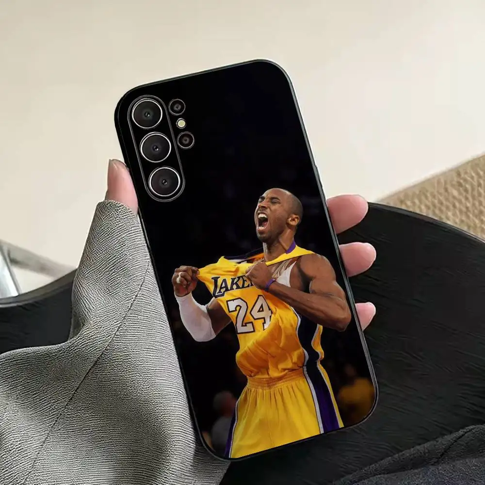Forever-24K-Kobe-B-Bryant Чехол для телефона Samsung S26, S24, S21, S22, Plus S23, S30, Ultra, S20, Fe, черный, мягкий силиконовый. (art.: 3920dce5799db) - 3920dce5799db