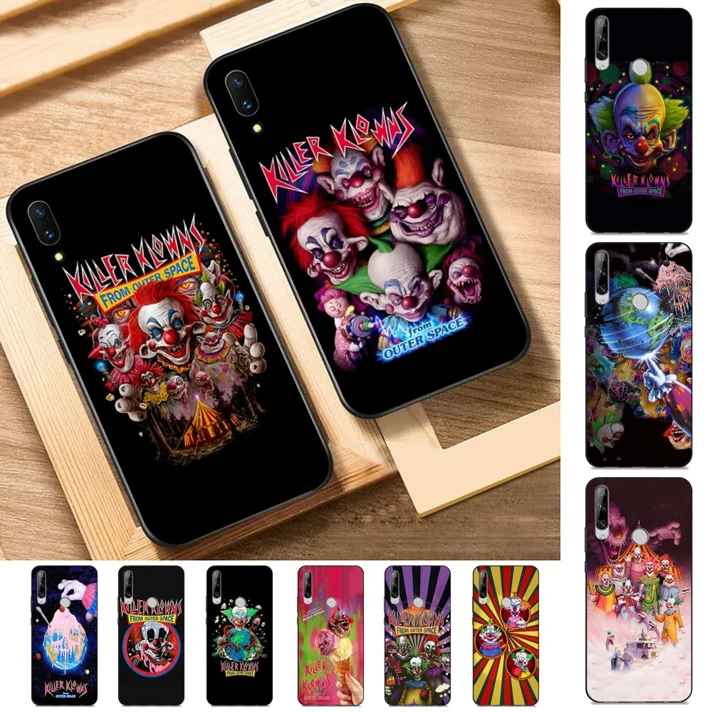 Movie K-Killer Klowns From Outer Space Phone Case For Huawei Y9 6 7 5 Prime Enjoy 7s 8 Plus 7a 9e 9plus 8E Lite Psmart Shell