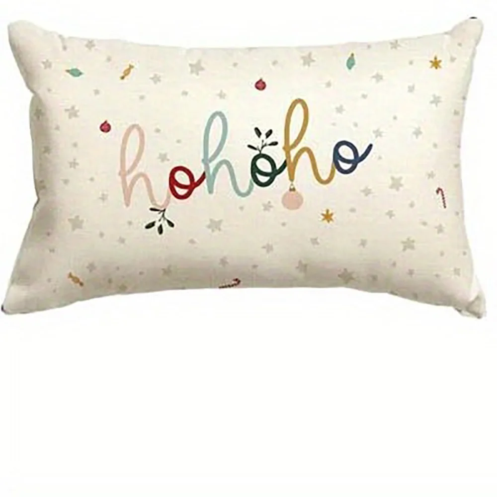 Велюровые наволочки с рождественским рисунком 30x50, 40x60, 50x70 см