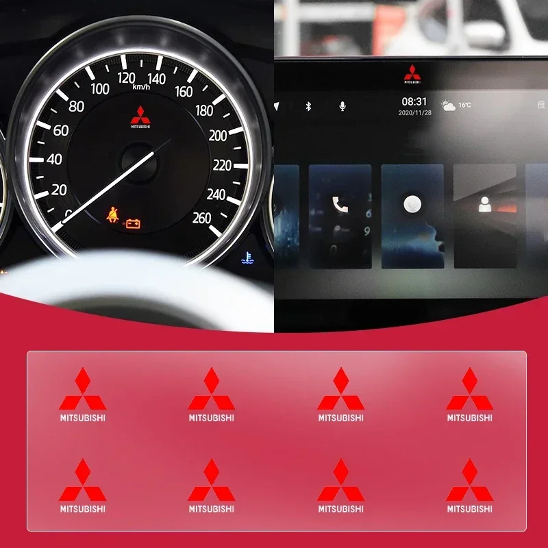 Наклейка на ручку управления автомобильной панелью кнопка запуска и остановки