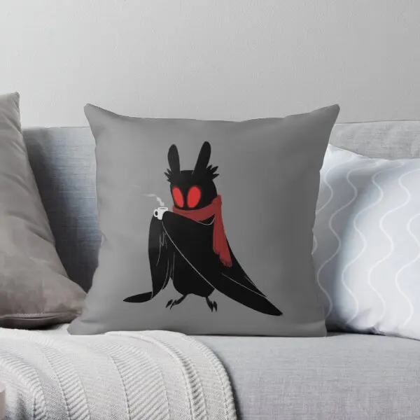 

Наволочка Mothman с принтом в виде кружки, удобная модная наволочка для дивана, кровати, спальни, мягкая квадратная наволочка для отеля, свадьбы...