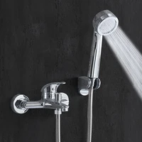faucet system shower set mixer rainfall head high pressure shower set hand hygienic holder chuveiro banheiro bathroom fixtures