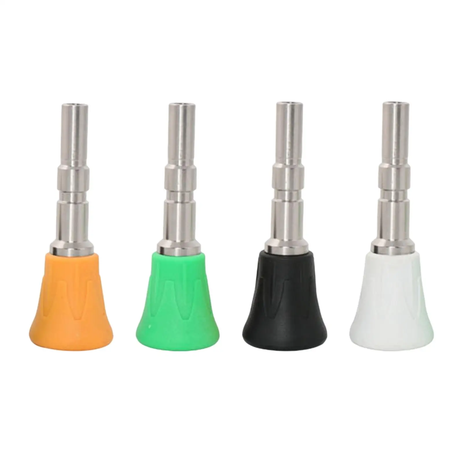 

Pressure Washer Spray Nozzle Connected to 1/4 Inch Adapter Irrigation Water Spray Parts