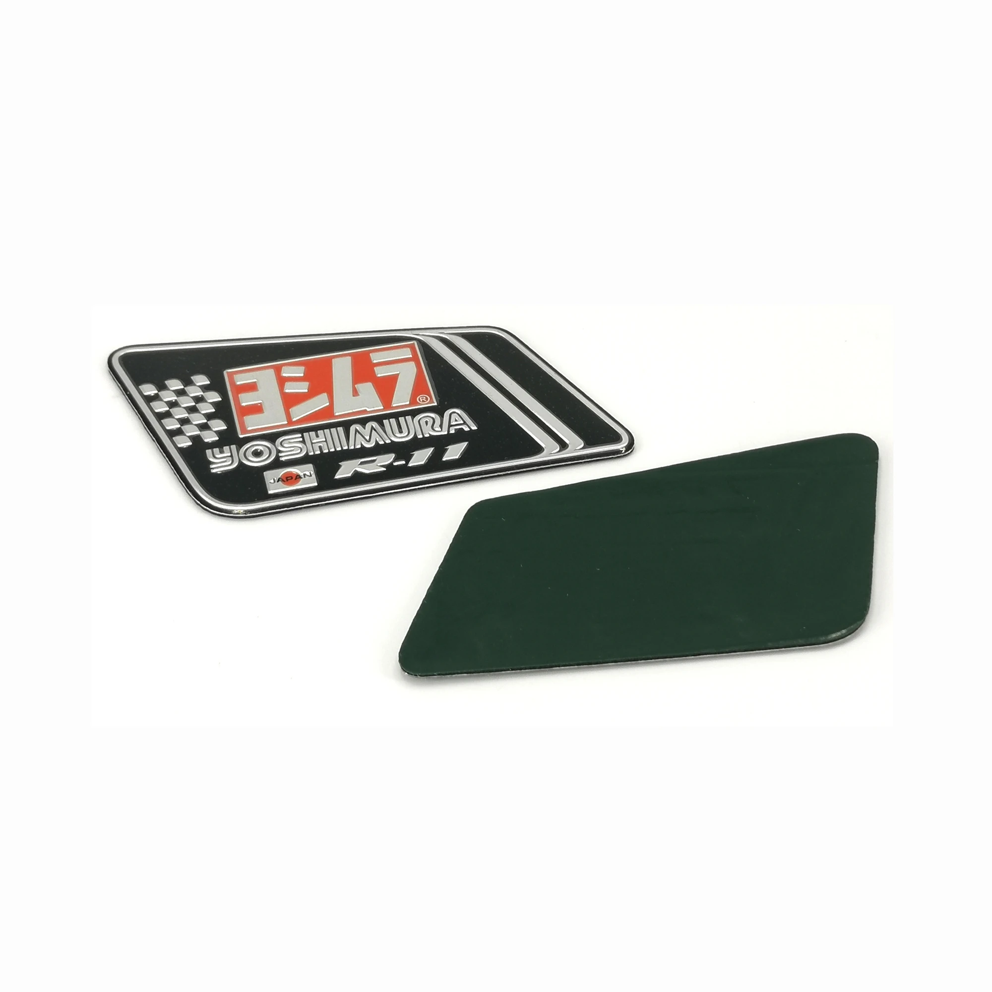 2 шт. алюминиевые декоративные наклейки на глушитель мотоцикла выхлопная труба 3D