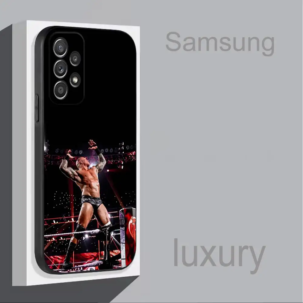 Фото Чехол для телефона R-Randy O-Orton Cool для Samsung S 9,10,21,30,22,23,24,25,Ultra,Plus,Lite,FE,4,5G, черный мягкий чехол №2