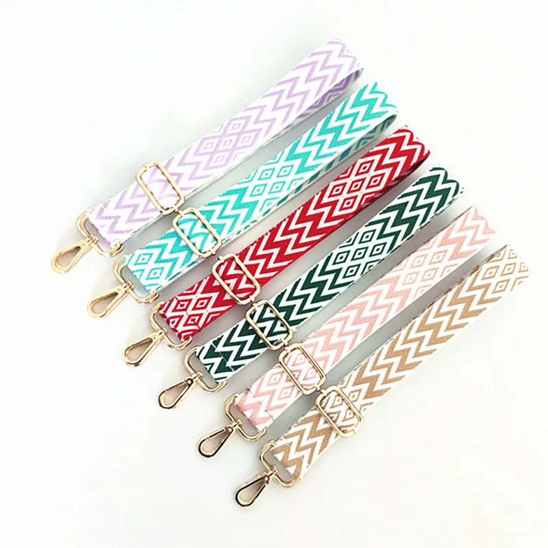 

Аксессуары для вязаных сумок «сделай сам», новинка, яркий ремешок для сумки через плечо, регулируемый ремень на одно плечо