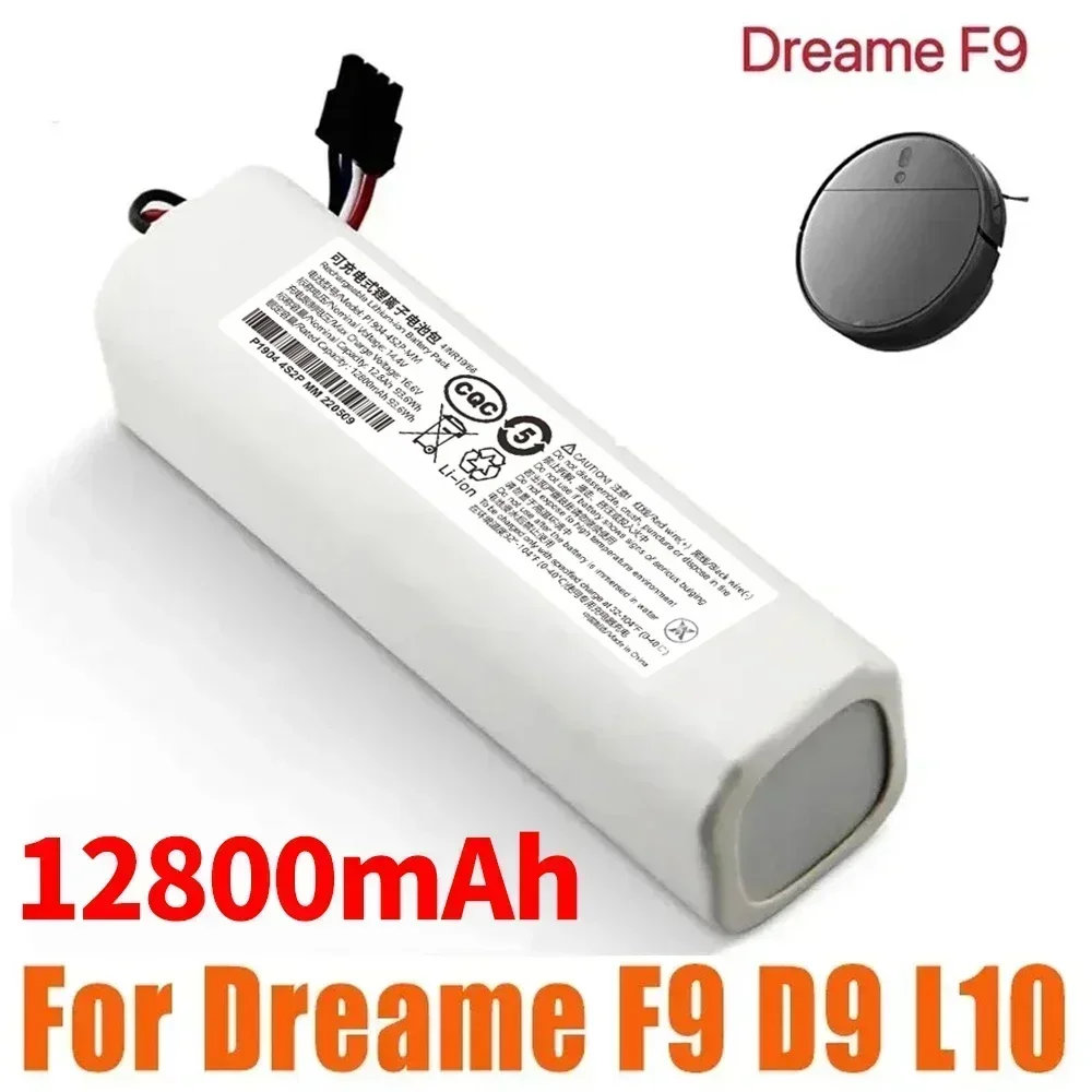 Оригинальный аккумулятор для Dreame F9 D9 L10 Pro Plus RLS3 RLS5 RLS5L RLS5D 14 в 12800 мАч аксессуары