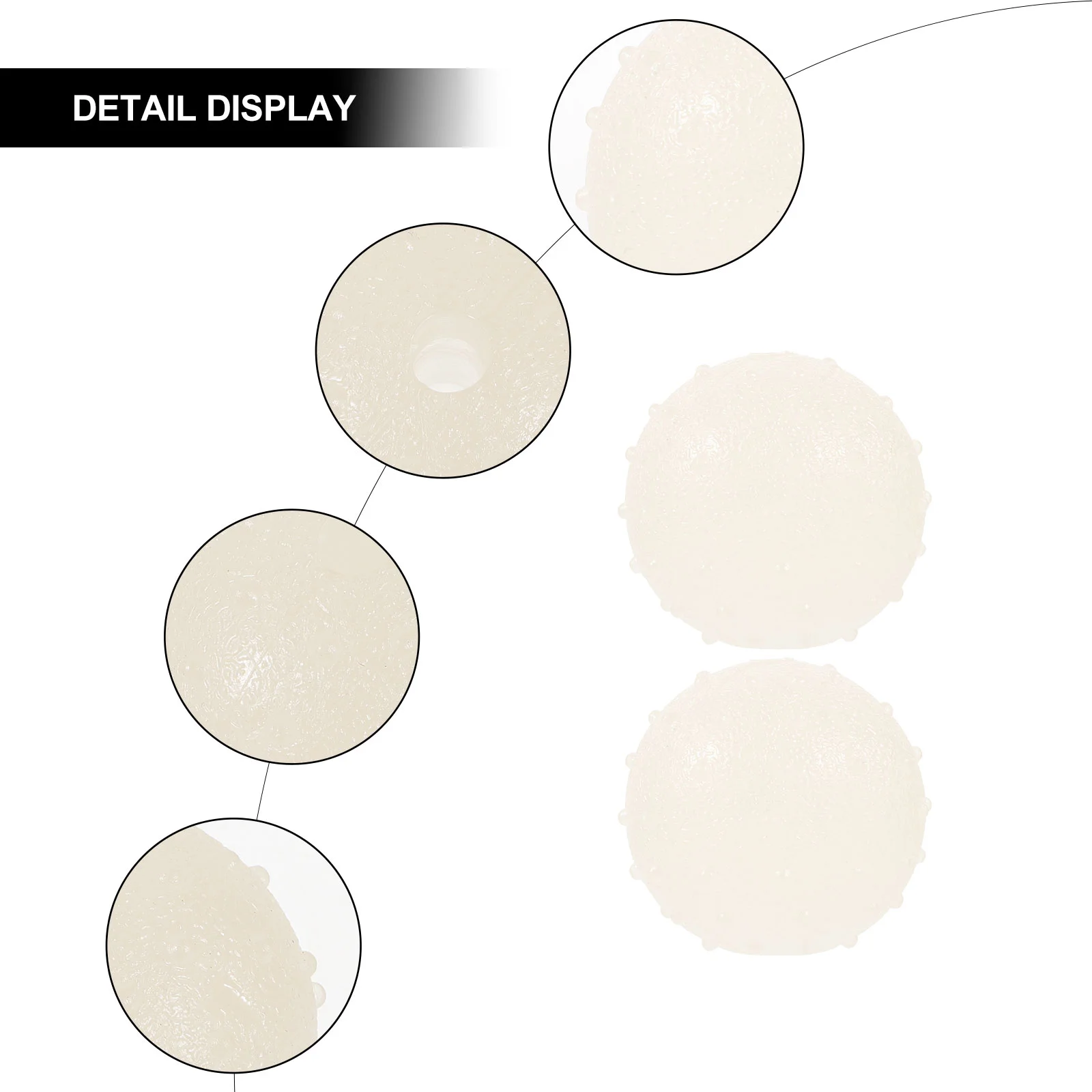 2 шт. светящийся резиновый шарик маленькие скрипучие игрушки для собак