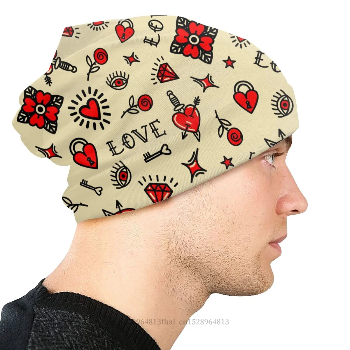 Шапка в стиле старой школы американские традиционные шапки с рисунком для мужчин