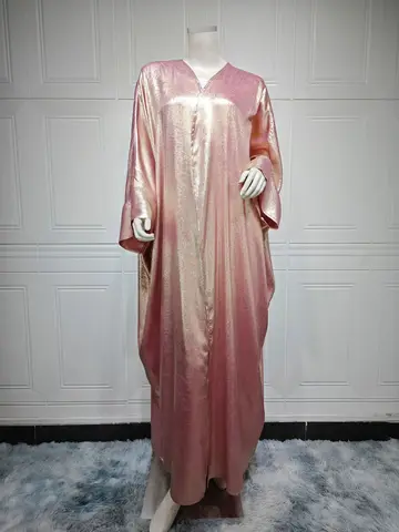 Арабская Дубай открытая абайя для женщин мусульманская мода скромный кардиган кафтан женский элегантный длинный халат турецкий ислам одежда Ид аль-Адха