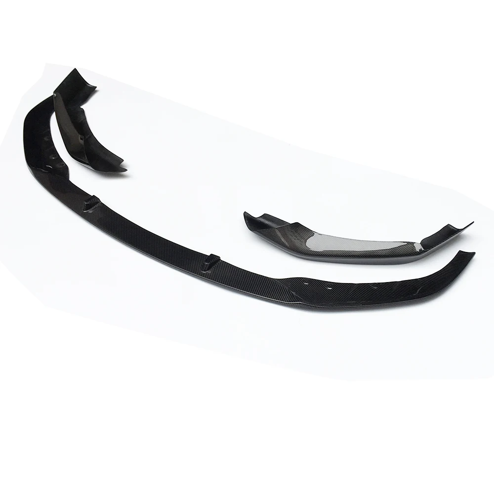 

MP Style Carbon Fiber Front Bumper Chin Lip With Side Splitter Apron for BMW G30 G31 520 530 540 M550 M Sport Bumper 2020-2023