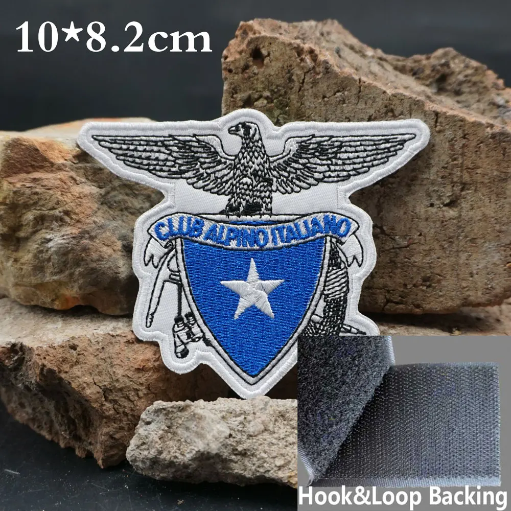 Эмблема клуба alpino вышитые нашивки-аппликация швейная этикетка в стиле панк