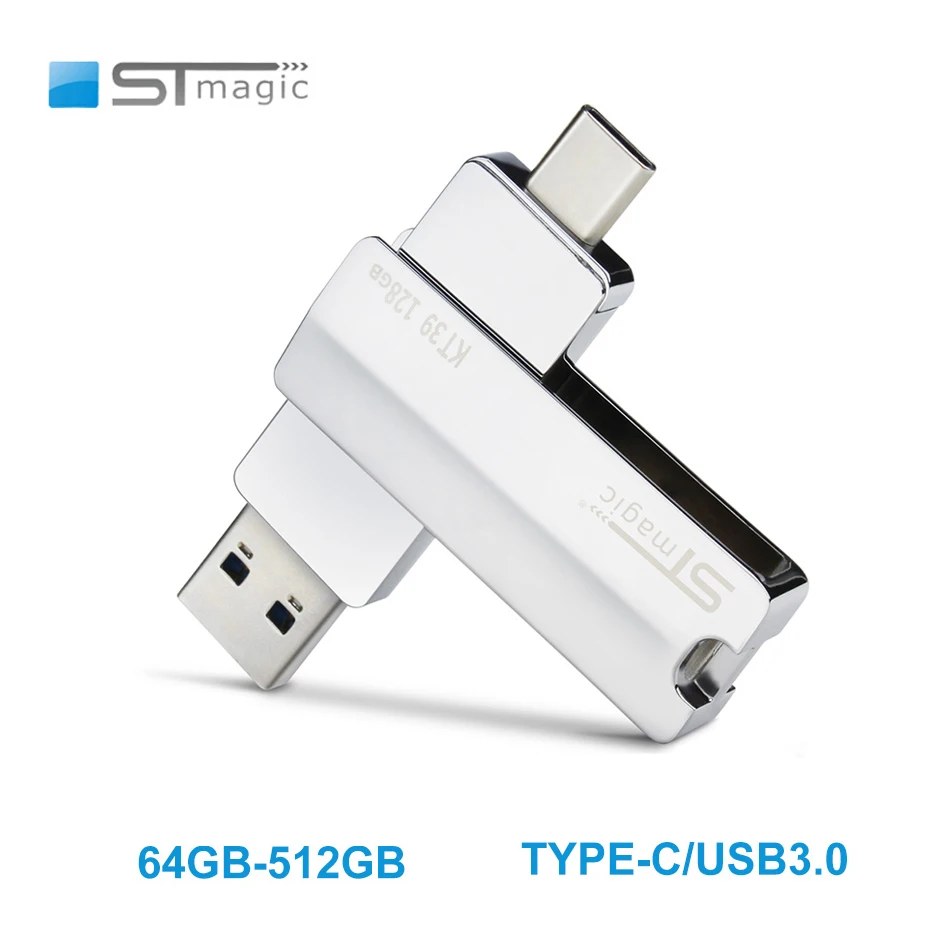 

Original STmagic USB Flash Drive 128GB 64GB 256GB 512GB USB3.0 Type C OTG Pendrive 150MB/S Memoria Usb for Smartphone