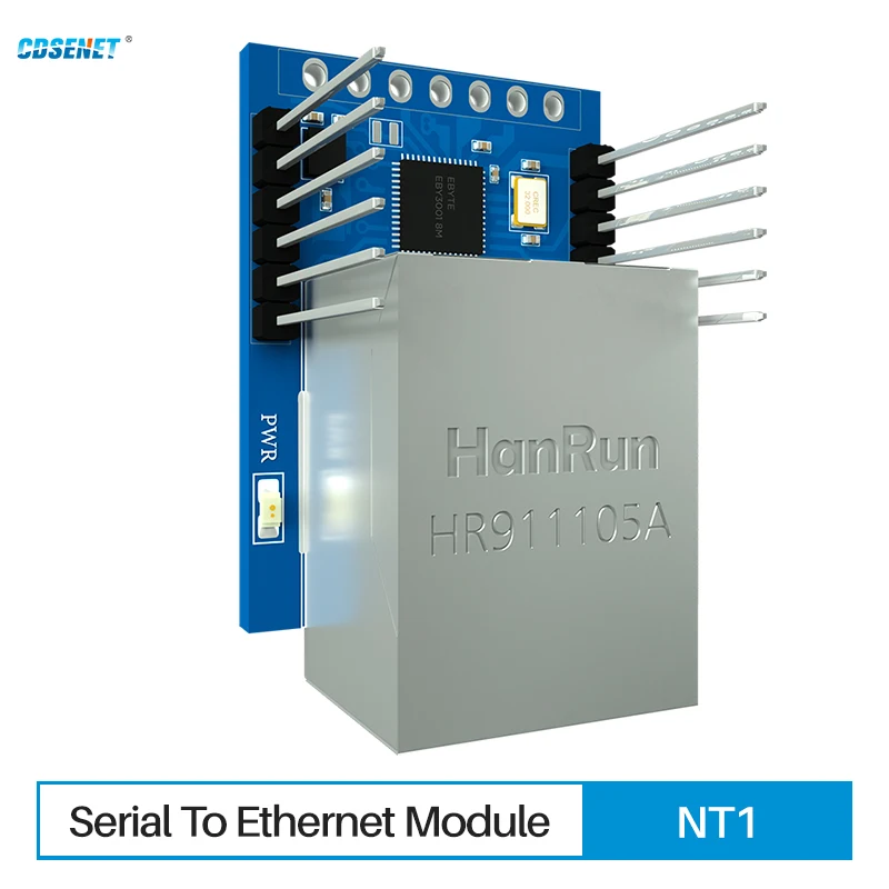 UART Serial to Ethernet модуль TTL к RJ45 CDSENET NT1 Modbus TCP RTU MQTT шлюз |